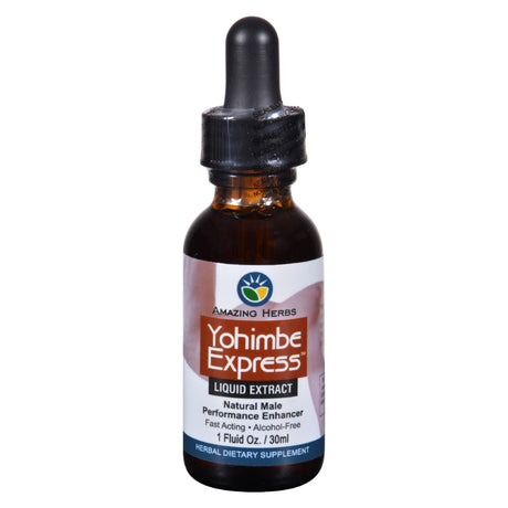 Yohimbe Express Black Seed Liquid Extract, 1 Oz - Cozy Farm 