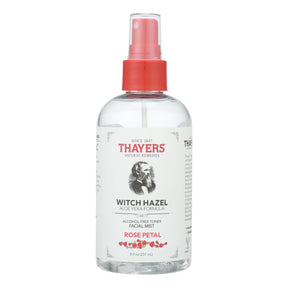 Thayers Alcohol-Free Rose Petal Witch Hazel Toner (8 Fl. Oz.) - Cozy Farm 