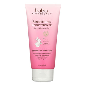 Babo Botanicals Detangling Conditioner - Smooths Tangles with Berry Primrose Extract (6 Oz.) - Cozy Farm 
