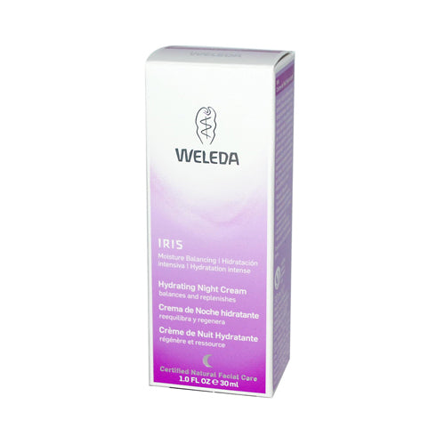 Weleda Iris Night Cream for Hydrated and Revitalized Skin (1 Fl Oz) - Cozy Farm 