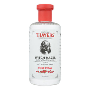 Thayers Alcohol-Free Witch Hazel Toner, 12 Fl Oz with Aloe Vera & Rose Water - Cozy Farm 