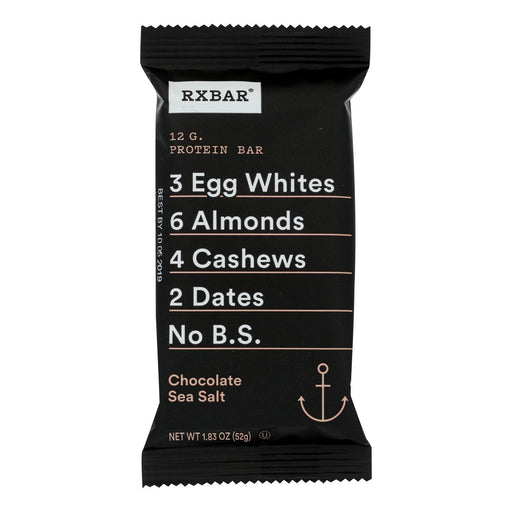 Rxbar - Protein Bar - Chocolate Sea Salt - Case Of 12 - 1.83 Oz. - Cozy Farm 