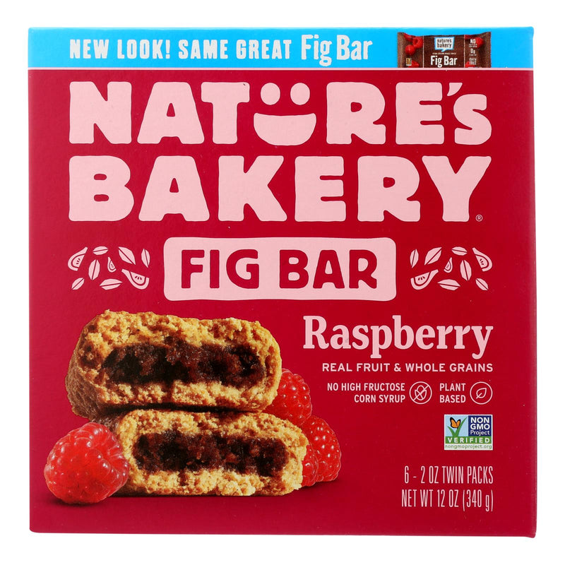 Nature's Bakery Raspberry Whole Wheat Fig Bar 2 Oz (Pack of 6) - Cozy Farm 