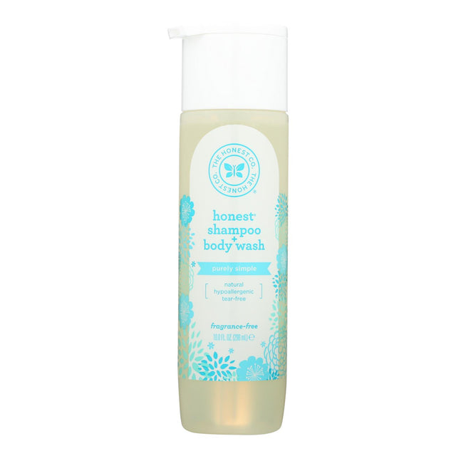 Honest Fragrance-Free Shampoo & Body Wash - 10 Fl. Oz. - Cozy Farm 