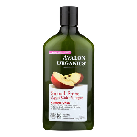 Avalon Smoothing Conditioner with Apple Cider Vinegar for Nourished, Shiny Hair (11 Oz.) - Cozy Farm 