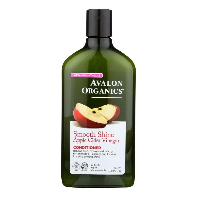 Avalon Smoothing Conditioner with Apple Cider Vinegar for Nourished, Shiny Hair (11 Oz.) - Cozy Farm 