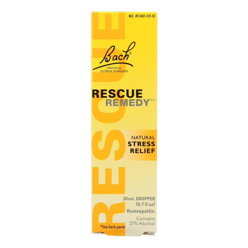 Bach Flower Remedies Rescue Remedy Natural Stress Relief - 20ml - Cozy Farm 
