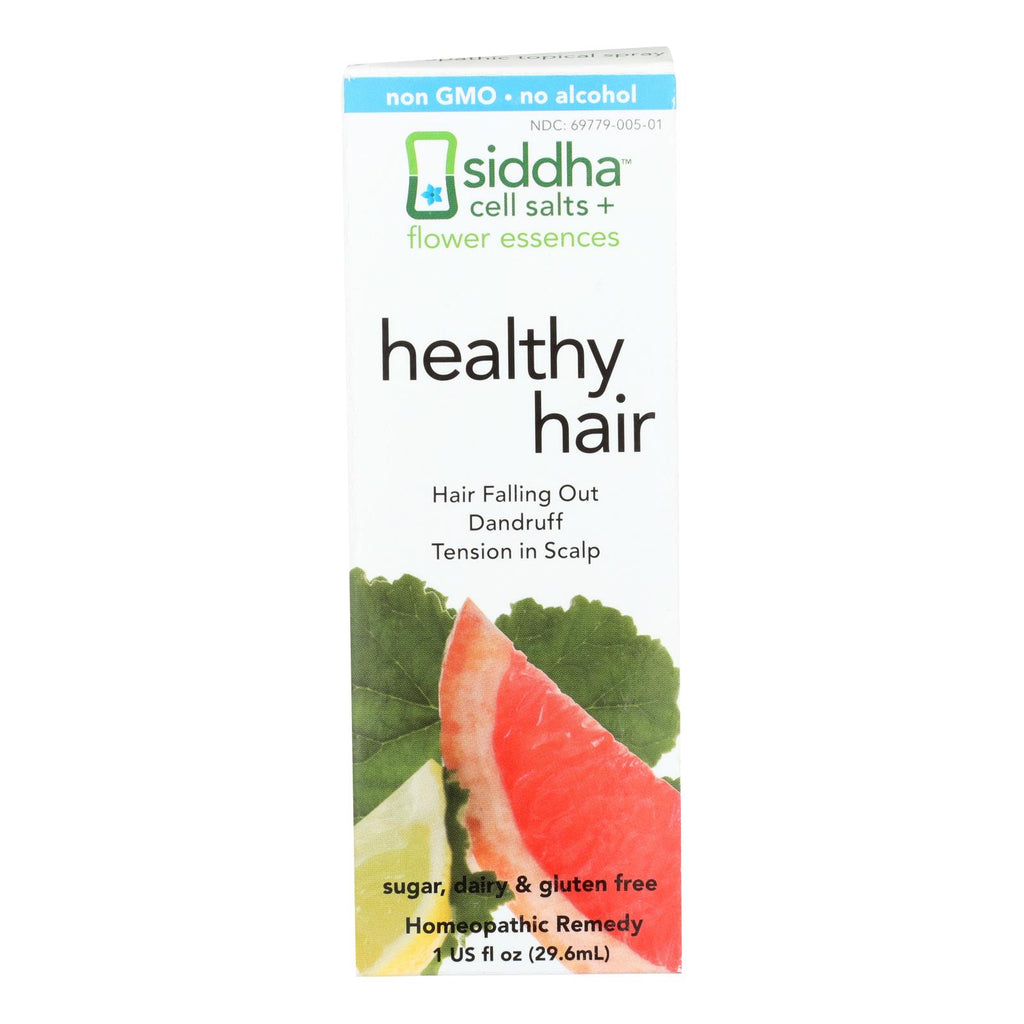 Siddha Flower Essences Healthy Hair - 1 Fl Oz - Cozy Farm 