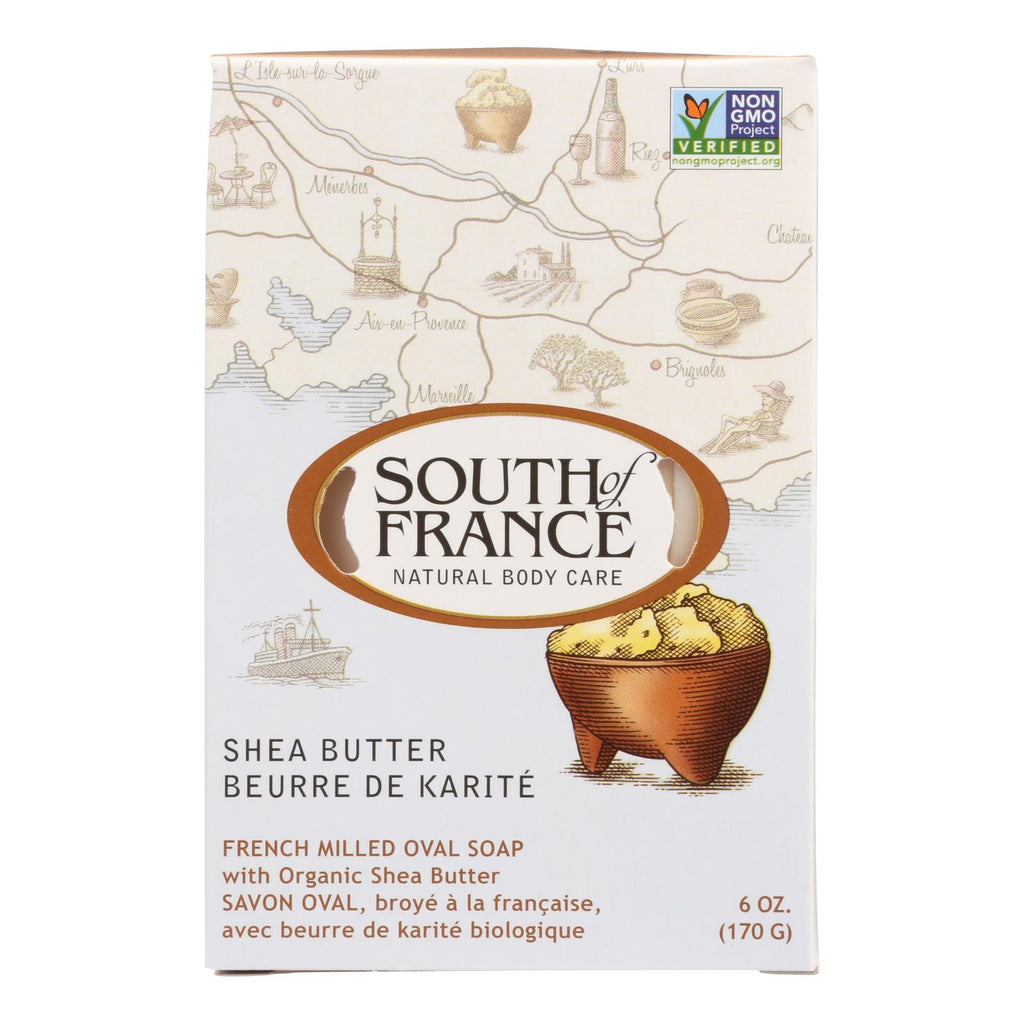 South Of France Bar Soap - Shea Butter - 6 Oz - 1 Each - Cozy Farm 