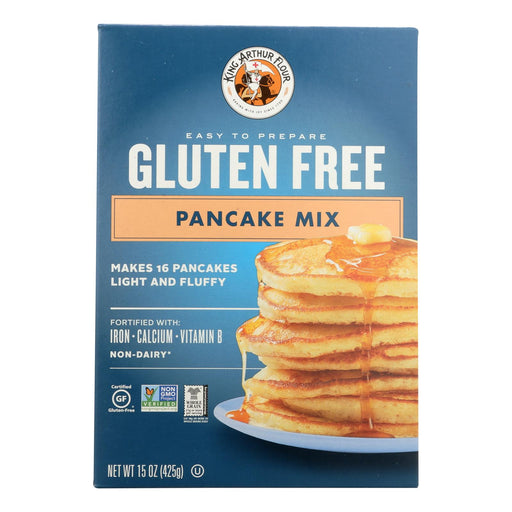 King Arthur Gluten Free Pancake Mix (15 Oz.), Pack of 6 - Cozy Farm 