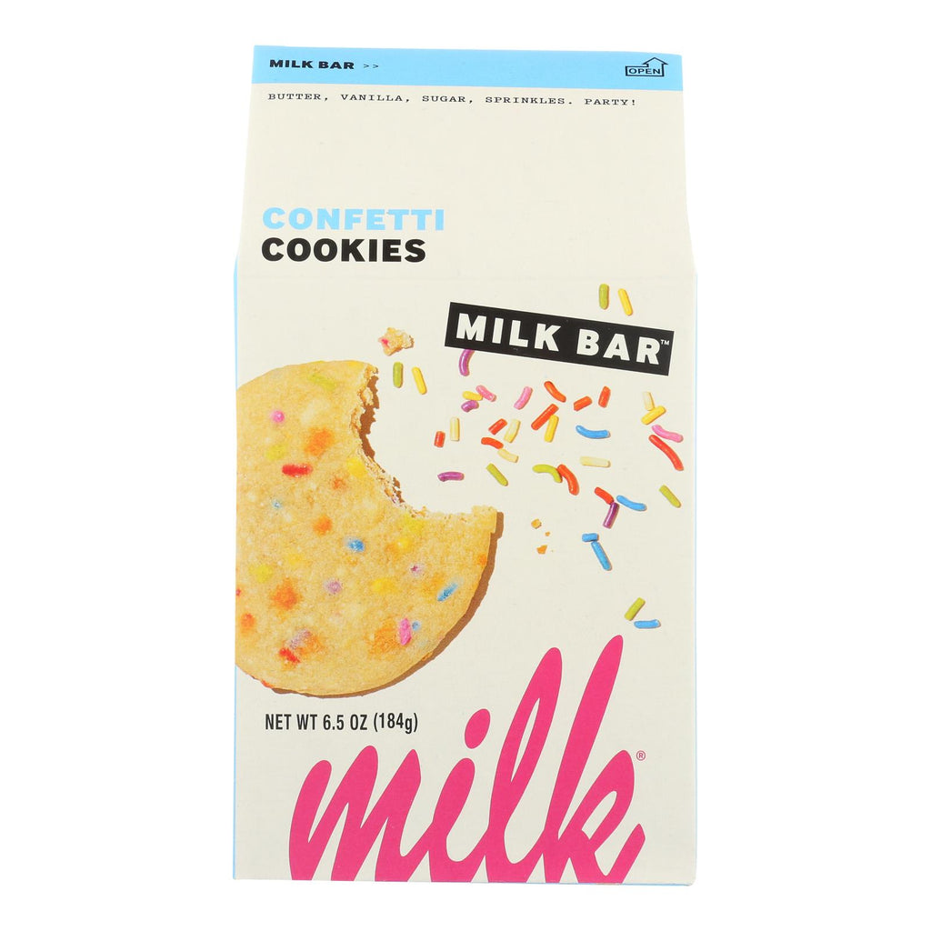 Milk Bar Confetti Cookies (Pack of 8 - 6.5 Oz.) - Cozy Farm 