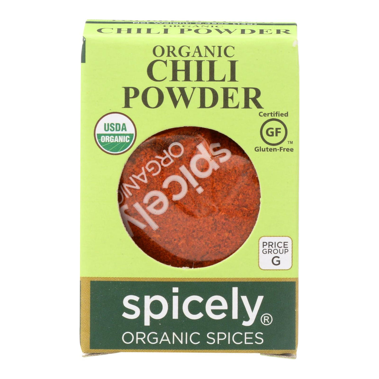 Spicely Organics Organic Chili Powder, 0.45 Oz, (Pack of 6) - Cozy Farm 
