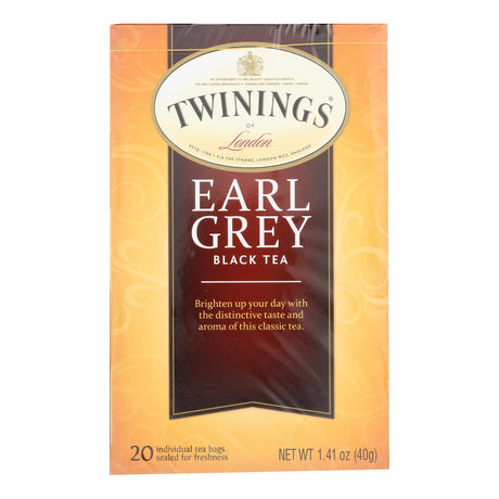 Twinings Earl Grey Black Tea 20-Bag Pack - Cozy Farm 