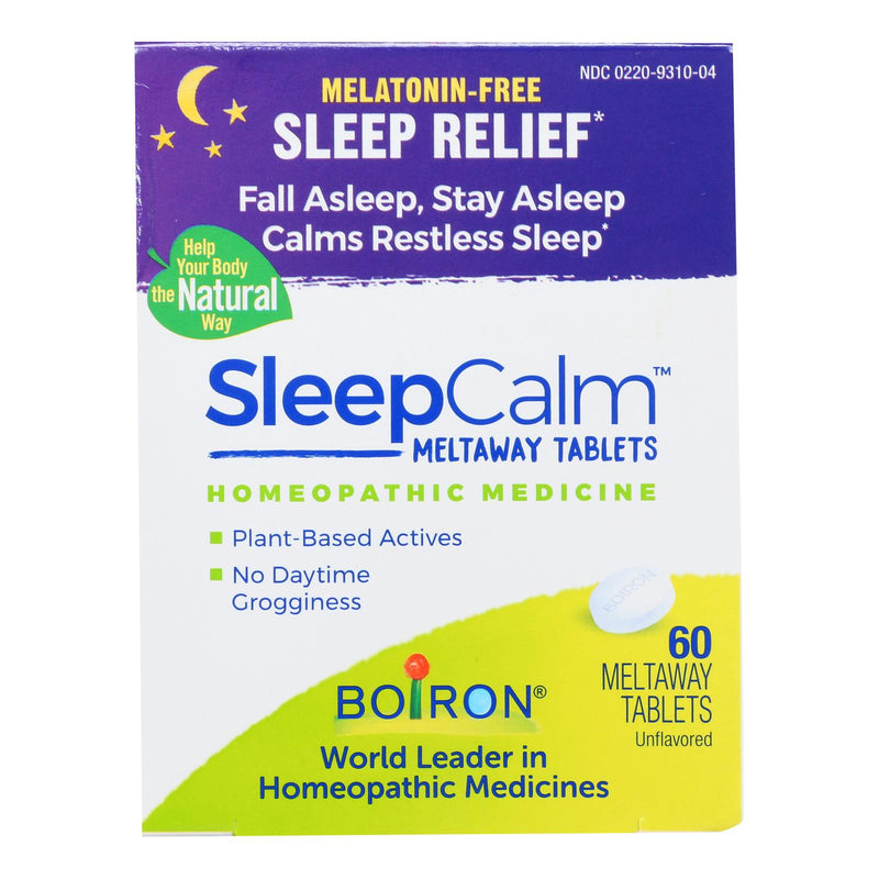 Boiron Sleepcalm: Natural Sleep Aid for Restful Nights (60 Tablets) - Cozy Farm 