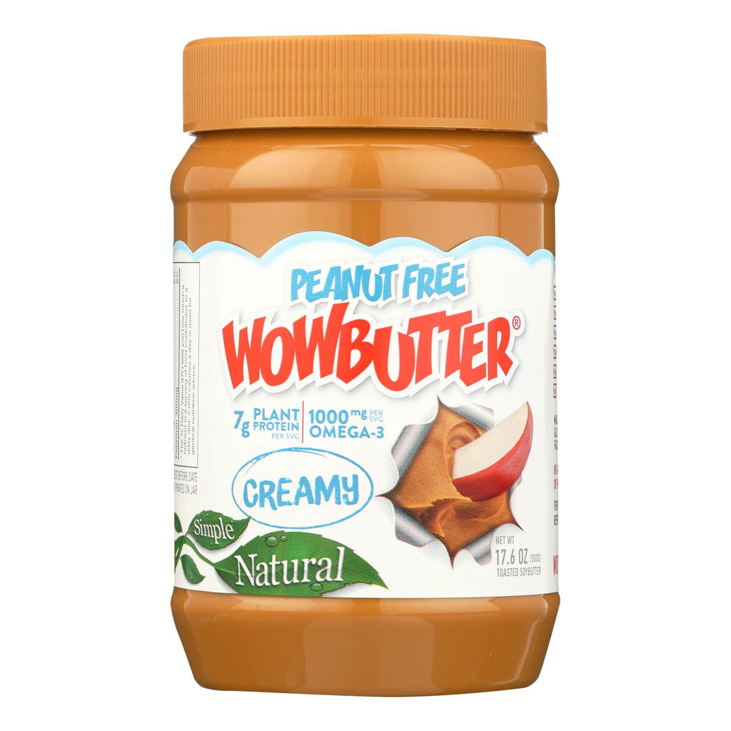 Wowbutter Creamy Peanut-Free Spread (Pack of 6) - 17.6 Oz. - Cozy Farm 