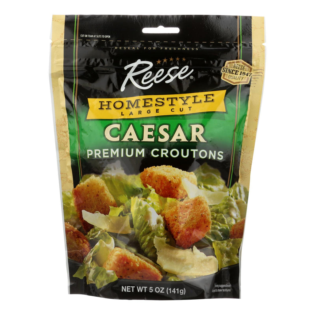 Reese Homestyle Caesar Croutons (Pack of 12 - 5 Oz.) - Cozy Farm 