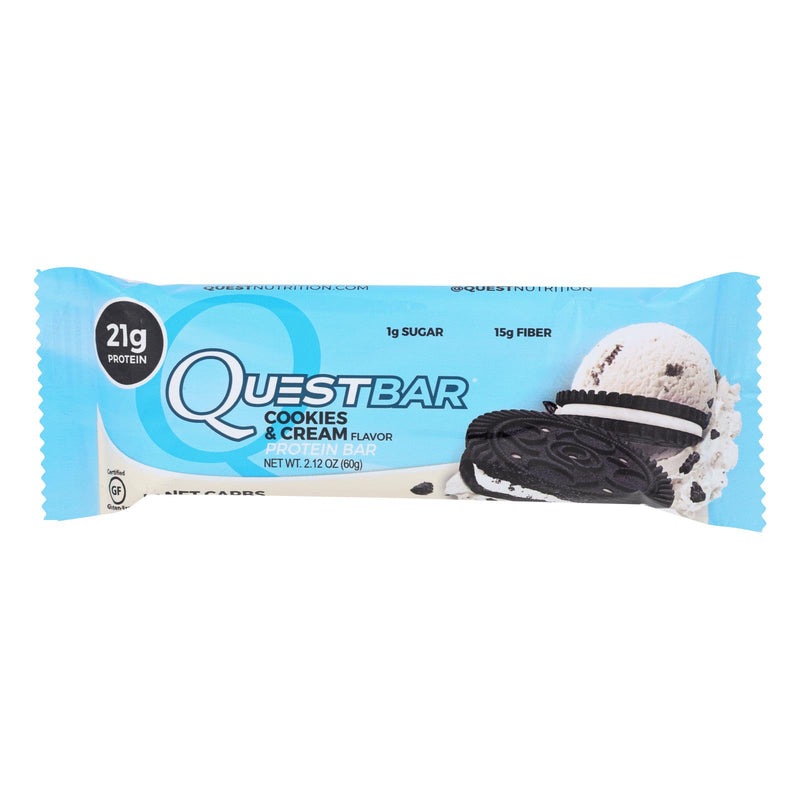 Quest Bar - Cookies and Cream Pack of 12 - 2.12 oz. Bars - Cozy Farm 