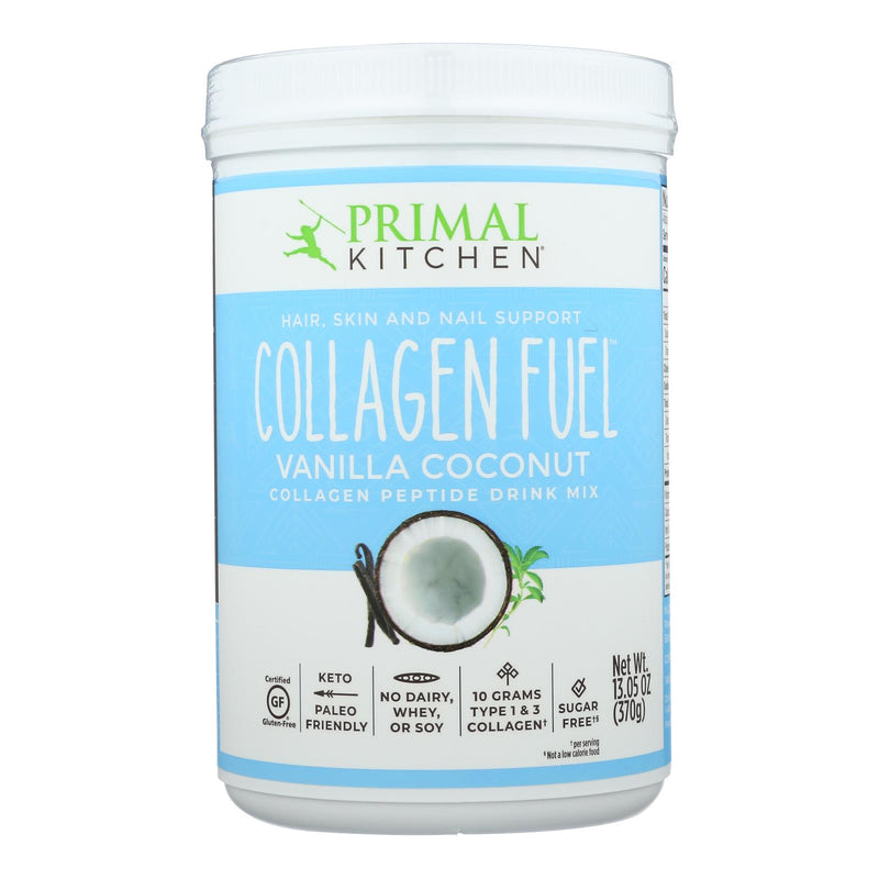 Primal Kitchen Vanilla Coconut Collagen Peptide Drink Mix (13.1 Oz.) - Cozy Farm 