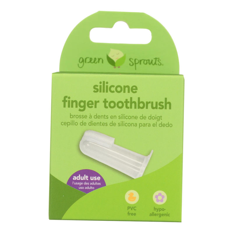 Green Sprouts Silicone Infant Finger Toothbrush - Cozy Farm 
