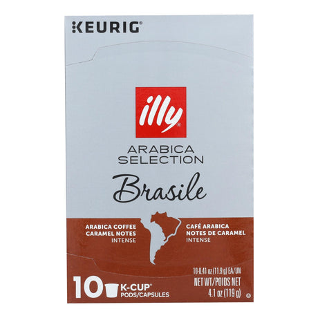 Illy Caffe Coffee K-Cup (Pack of 6) Braz Arabica Select - 4.103 Oz - Cozy Farm 