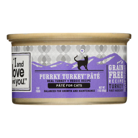 Purrky Turkey Recipe Wet Cat Food, High in Protein (Pack of 24 - 3 Oz.) - Cozy Farm 