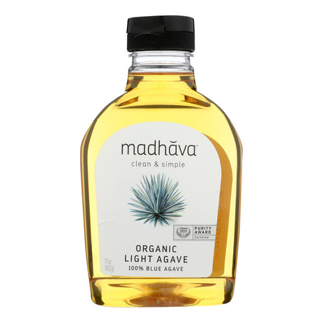 Madhava Golden Light Agave Nectar, 17 Oz., Pack of 6 - Cozy Farm 