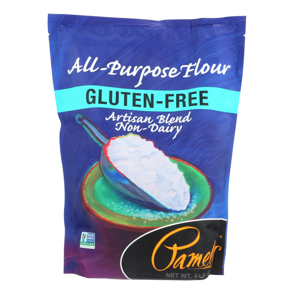 Pamela's Products All-Purpose Artisan Blend Flour (Pack of 3 - 4 Lb.) - Cozy Farm 