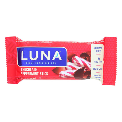 Luna Organic Chocolate Peppermint Bars, 1.69 Oz. (Pack of 15) - Cozy Farm 