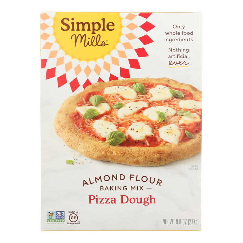 Simple Mills Grain-Free Almond Flour Pizza Dough Mix (Pack of 6 - 9.8 Oz.) - Cozy Farm 