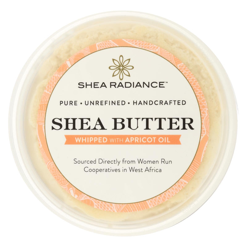 Shea Radiance Whipped Shea Butter Enriched with Apricot Oil (9.5 Oz.) - Cozy Farm 