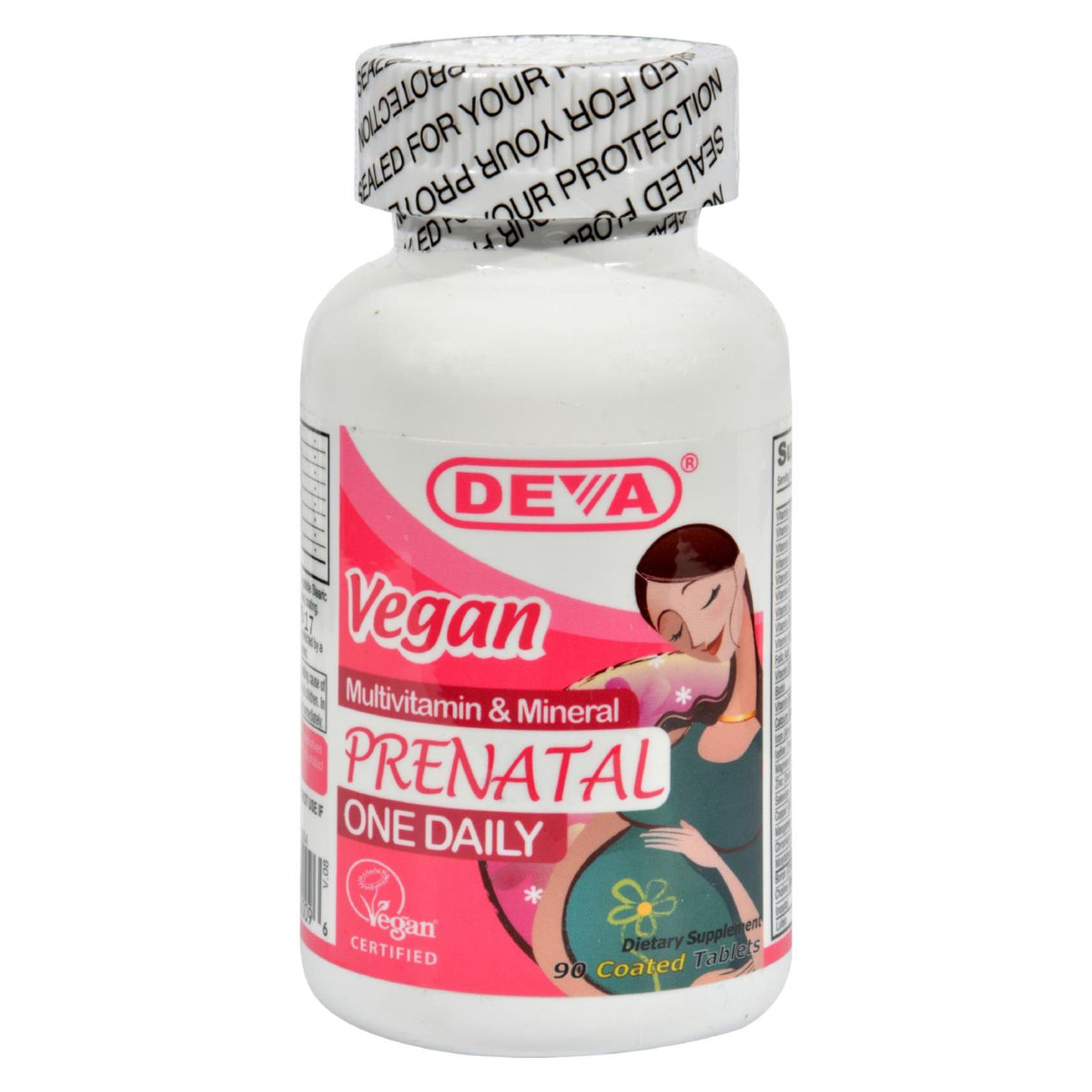 Deva Prenatal Vegan Multivitamin & Mineral: Support Mom & Baby Naturally (90 Tablets) - Cozy Farm 