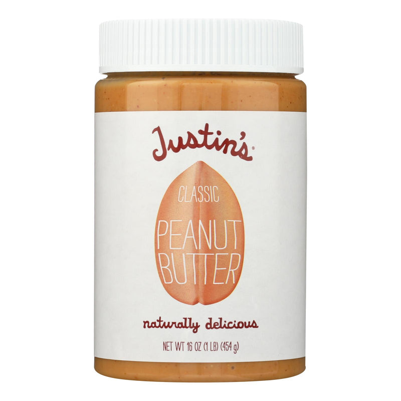 Justin's Nut Butter Classic Peanut Butter - Pack of 12 - 16 Oz. - Cozy Farm 