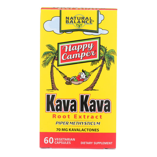 Natural Balance Kava Kava Root Extract (Pack of 60 Vegetarian Capsules) - Cozy Farm 
