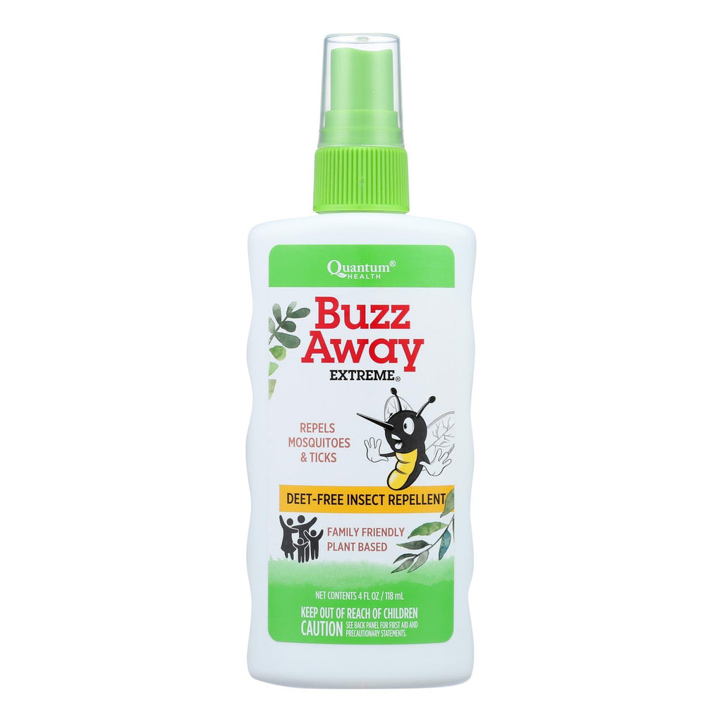 Quantum Buzz Away Extreme Insect Repellent - 4 Fl Oz. - Cozy Farm 