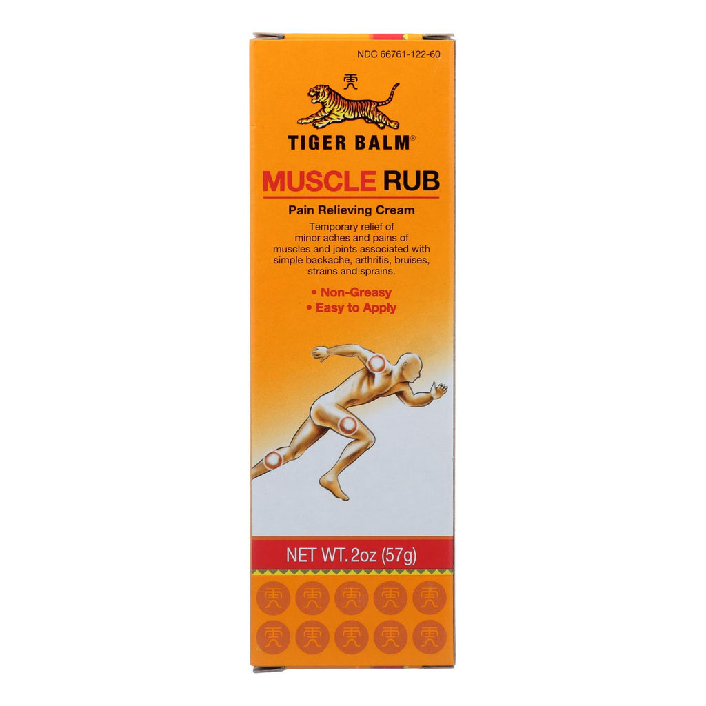 Tiger Balm Fast Relief Muscle Rub Topical Analgesic Cream (Pack of 2 Oz.) - Cozy Farm 