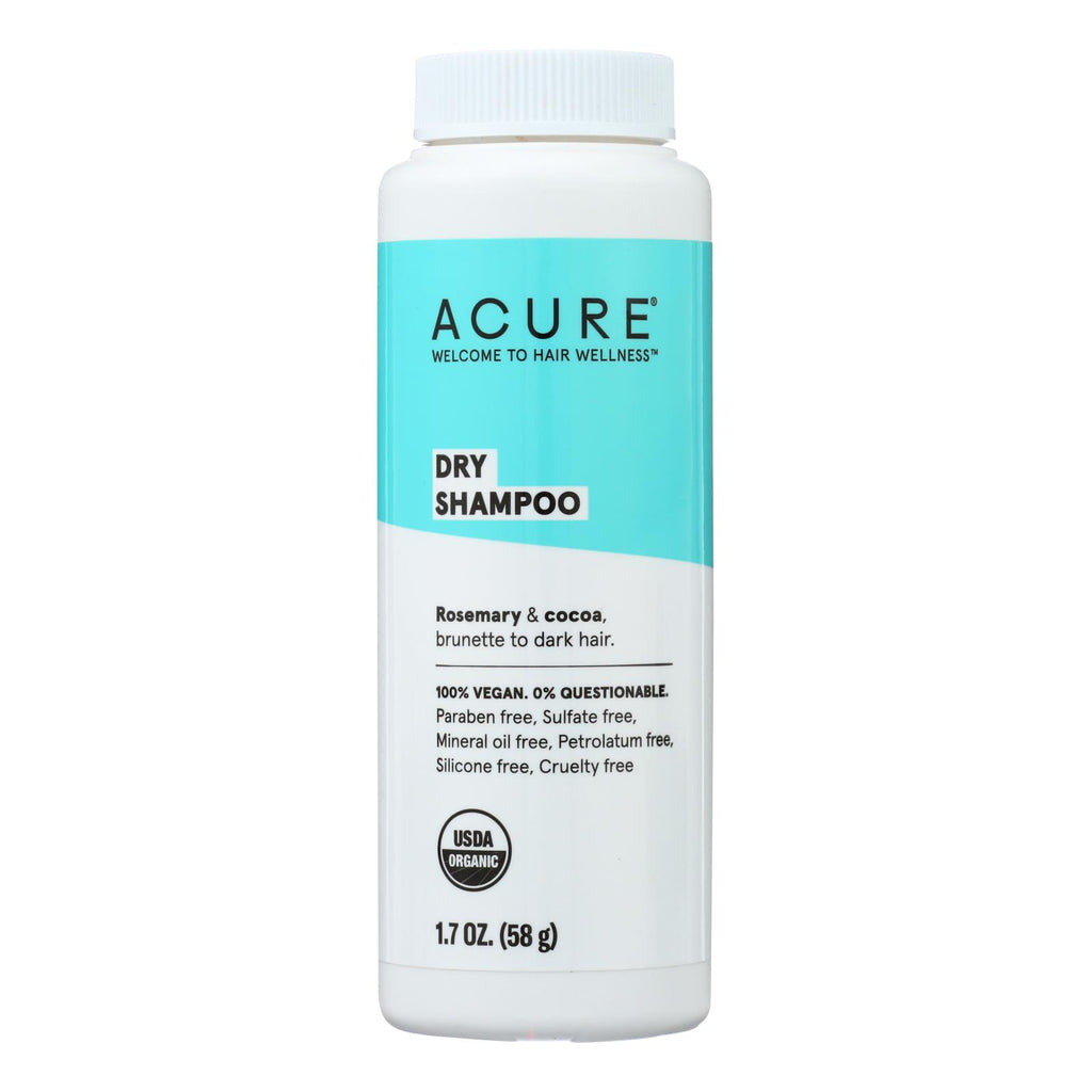Acure Organic Dry Brunette Dark Shampoo (1.7 Oz.) - Cozy Farm 