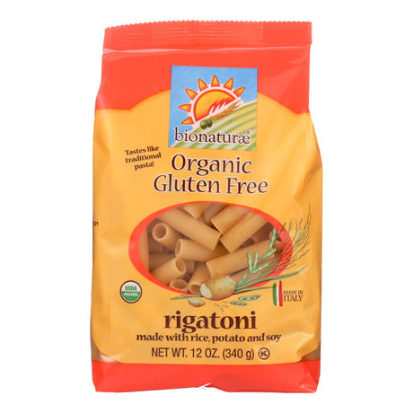 Bionaturae 12-Ounce Gluten-Free Rigatoni (Pack of 12) - Cozy Farm 