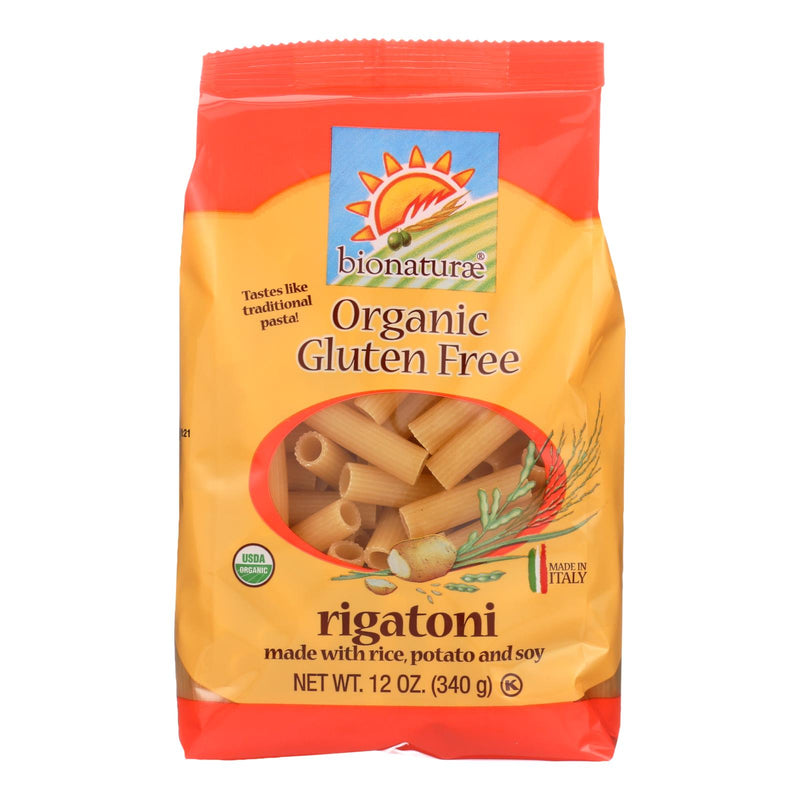 Bionaturae 12-Ounce Gluten-Free Rigatoni (Pack of 12) - Cozy Farm 