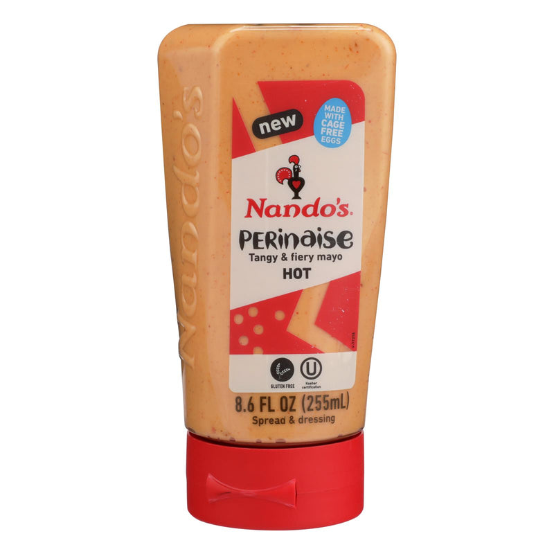 Nando's Perinaise Squeeze Hot Sauce, 8.6 Fl Oz Pack of 6 - Cozy Farm 