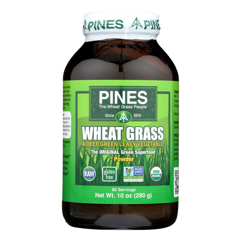 Pines International Wheatgrass Powder - 10 Oz. - Cozy Farm 