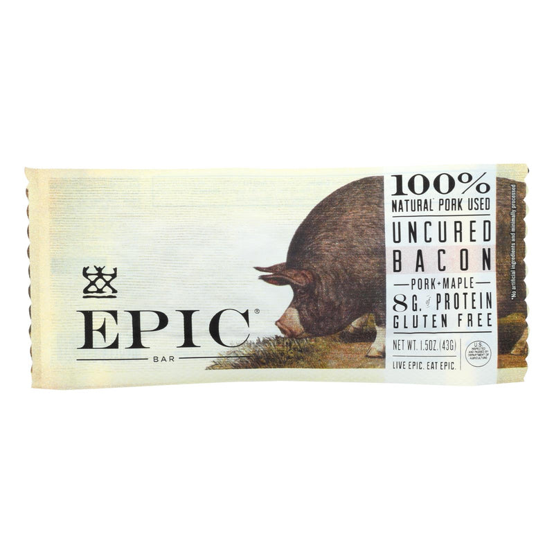 Epic Uncured Maple Pork Bacon, Pack of 12 - Cozy Farm 