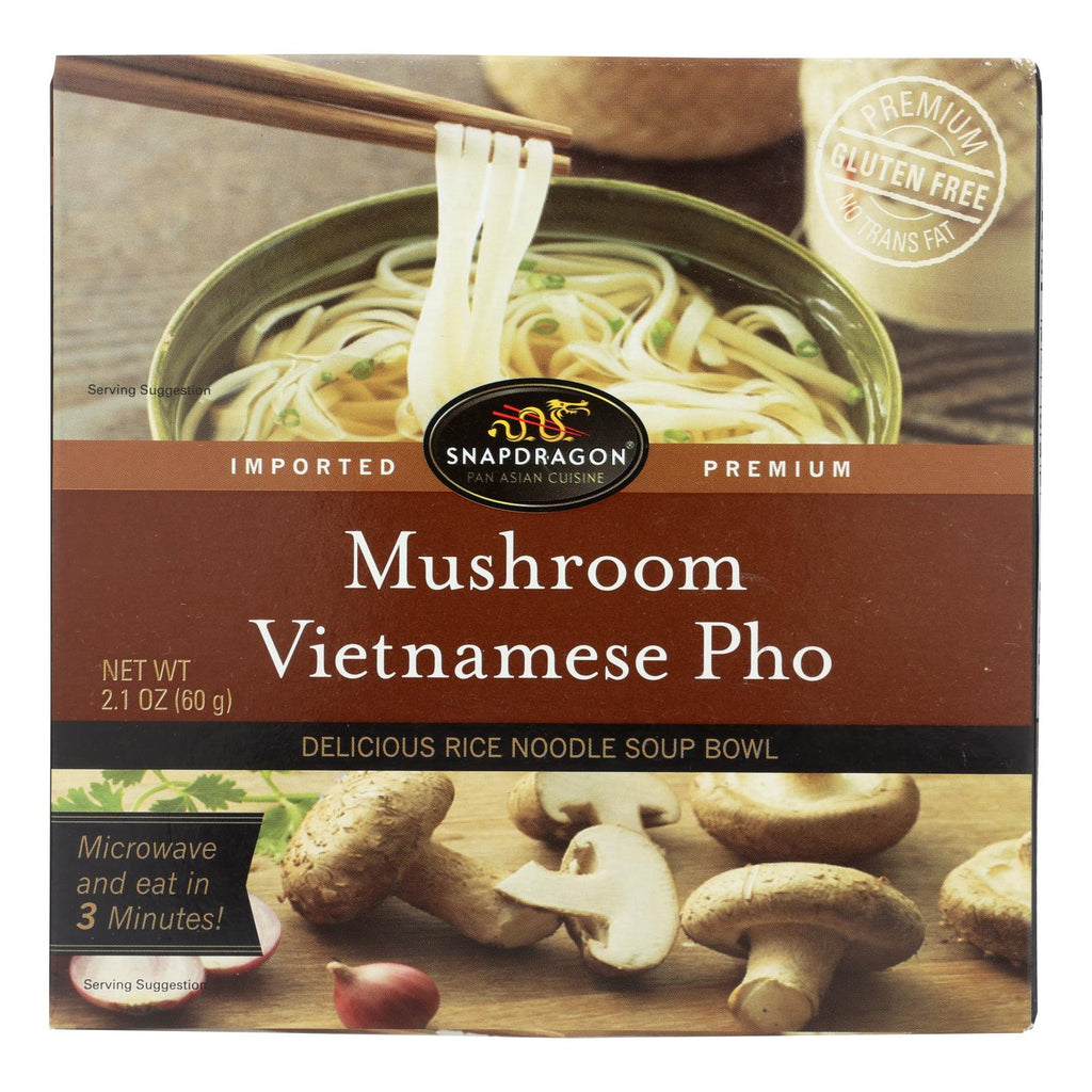Mushroom Vietnamese Pho (Pack of 6) - 2.1 Oz. with Snapdragon - Cozy Farm 