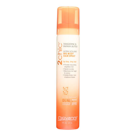 Giovanni 2chic Ultra-Volume Volumizing Hairspray, 5 Oz - Cozy Farm 