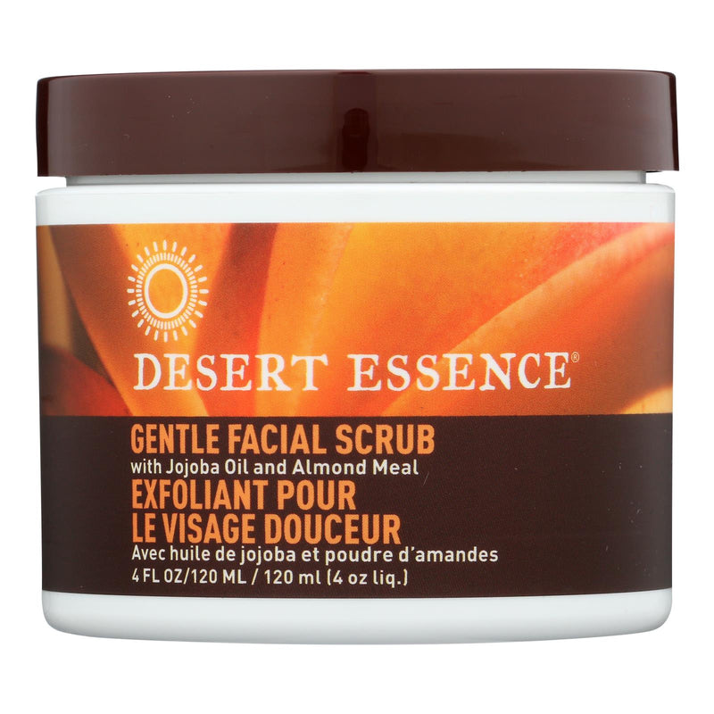 Desert Essence Gentle Stimulating Facial Scrub, 4 Fl Oz. (Pack of 4) - Cozy Farm 