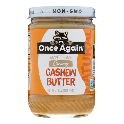 Once Again Cashew Butter (Pack of 6 - 16 Oz.) - Cozy Farm 