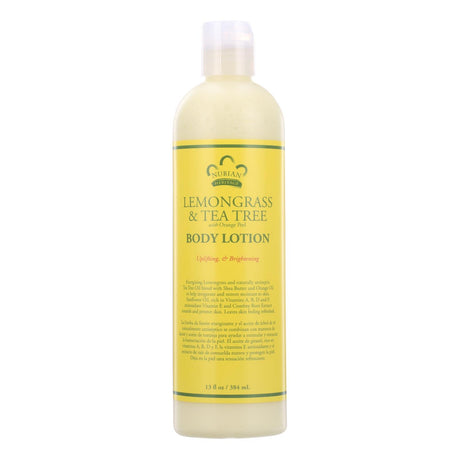 Nubian Heritage Lemongrass & Tea Tree Hydrating Body Lotion (13 Oz.) - Cozy Farm 