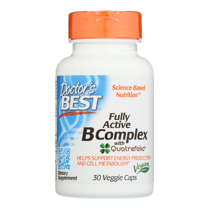 Doctor's Best Fully Active B Complex (Pack of 30 Vcaps) - Cozy Farm 