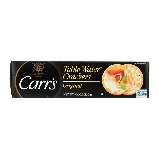 Carr's Table Water Crackers, Bite-Sized (Pack of 12 - 4.25 oz.) - Cozy Farm 