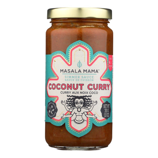 Masala Mama Coconut Curry All-Natural Simmer Sauce (Pack of 6 - 10 Oz.) - Cozy Farm 
