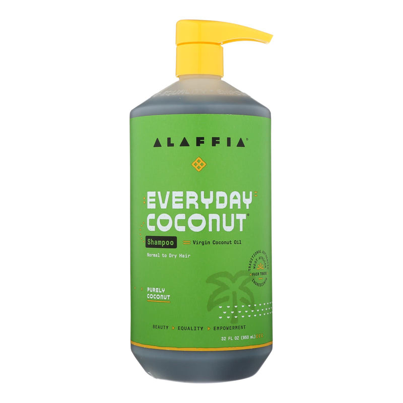 Alaffia Everyday Coconut Ginger Shampoo - 32 Fl Oz - Cozy Farm 